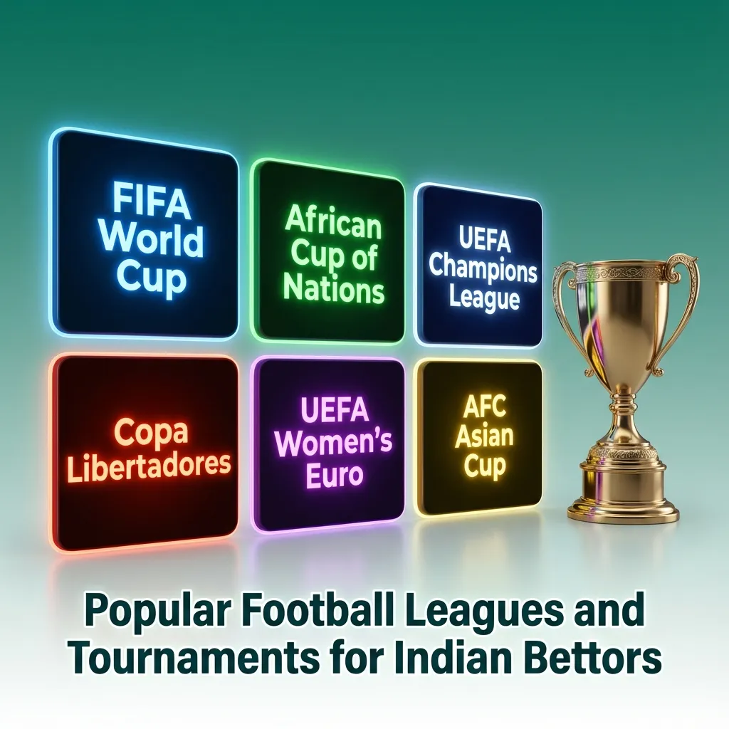 Collage of global and Indian football league logos on Bet365 interface targeting Indian online bettors