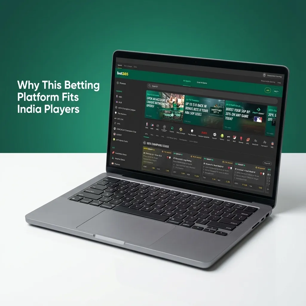 Indian user browsing a secure betting app showing cricket odds, live stats, and casino games on a smartphone screen