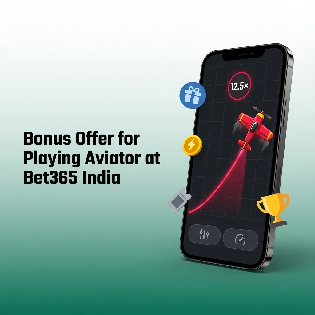 Graphic promoting Bet365 India Aviator 15% welcome casino bonus up to ₹4,000 for new players, with terms noted