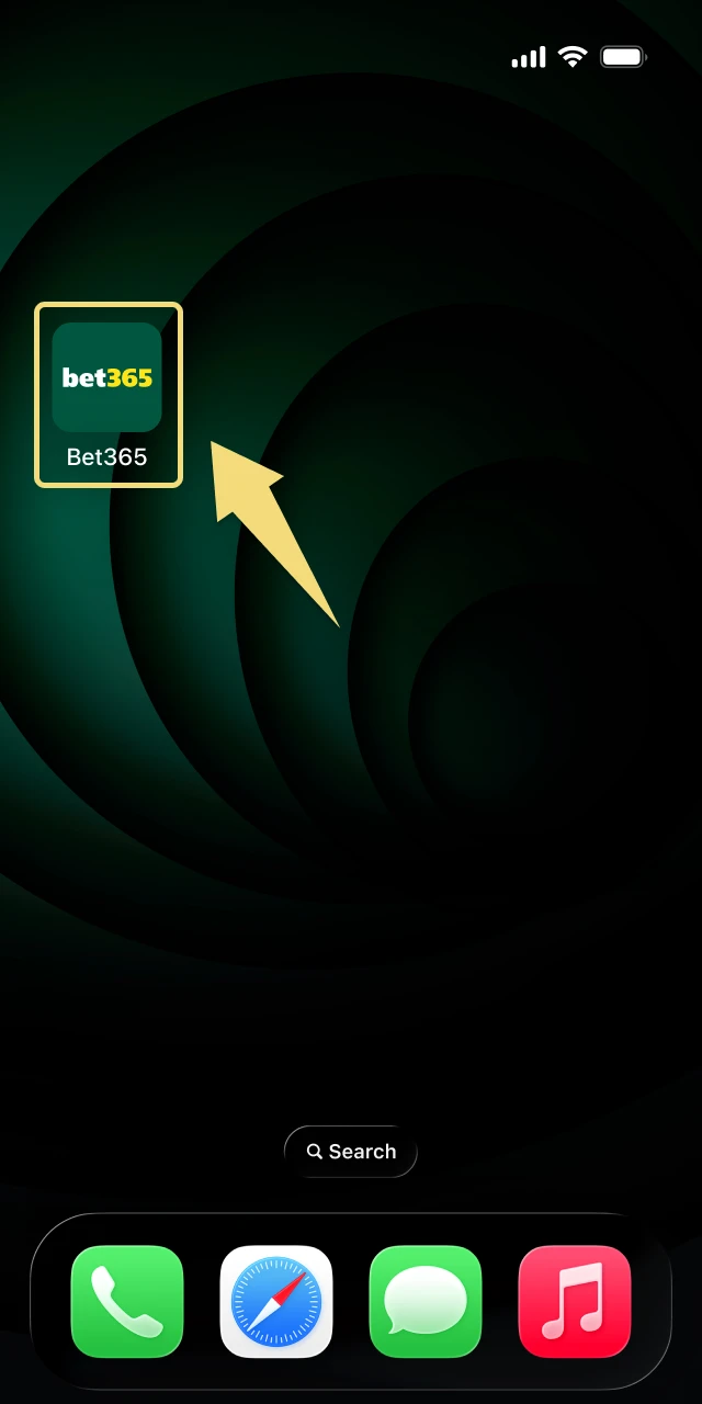 Tap the new Bet365 icon on your home screen to launch the PWA instantly.