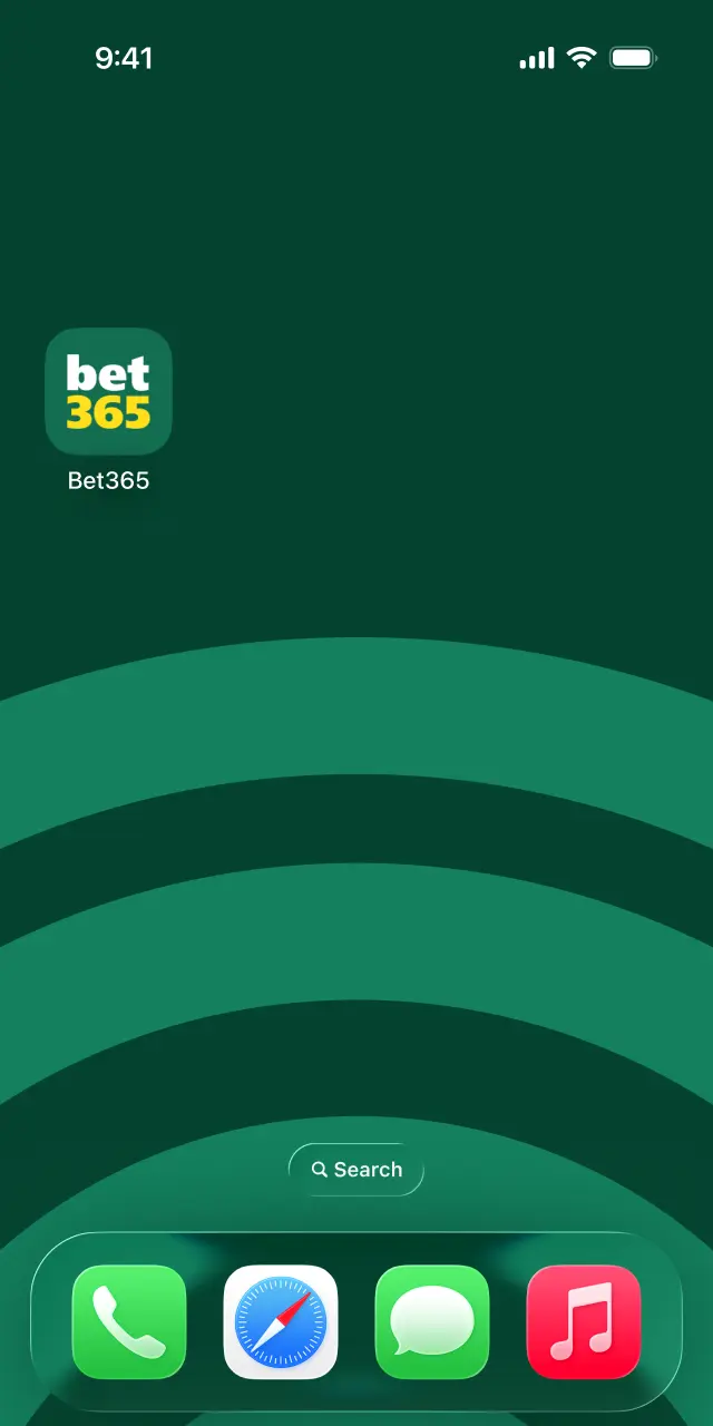 Tap Add to confirm and open the Bet365 icon from your home screen like a native app.